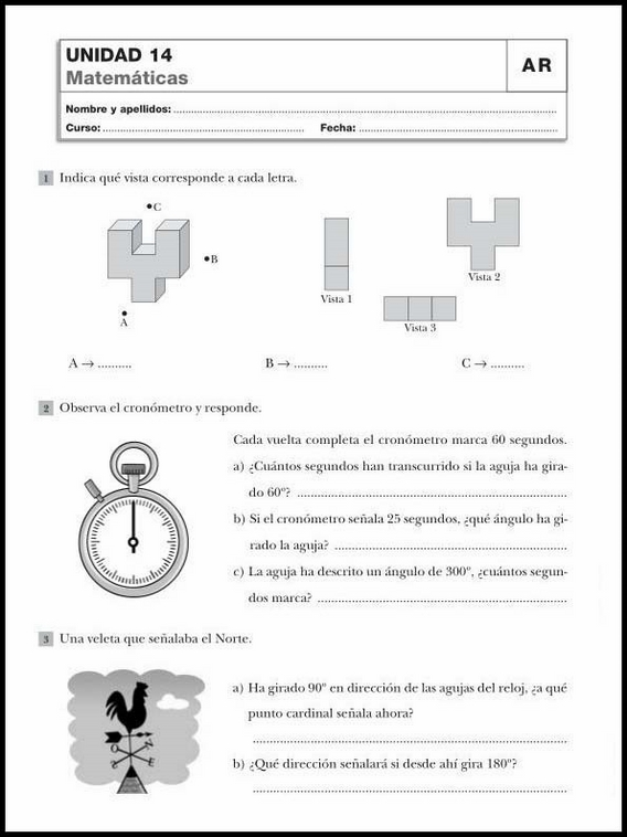 Maths Review Worksheets for 10-Year-Olds 79