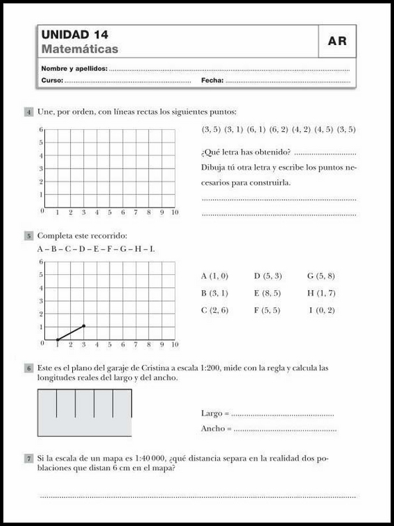 Revisões de matemática para crianças de 10 anos 80