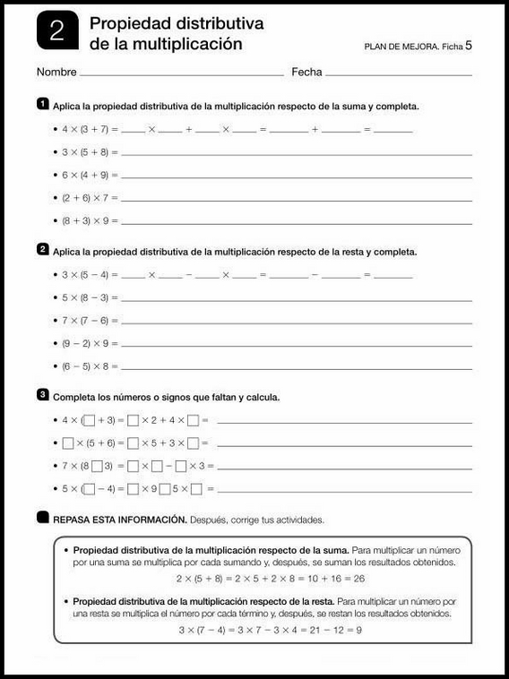 10 años 5º Educacion Primaria Repaso 95