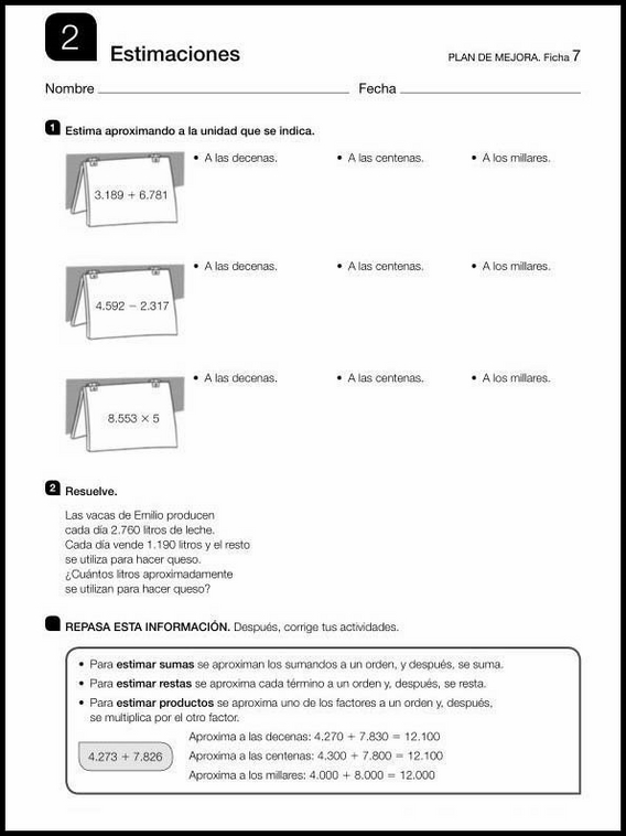 Révisions de mathématiques pour enfants de 10 ans 97