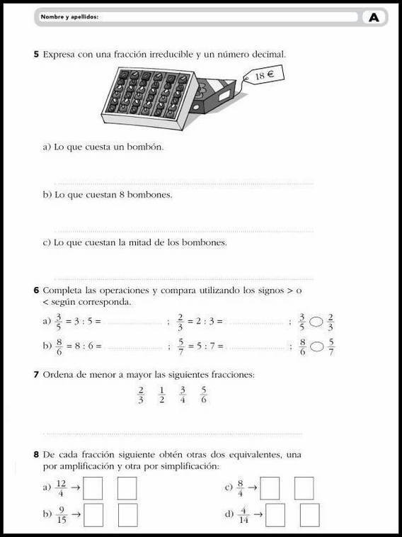 Matematikuppgifter för 11-åringar 10