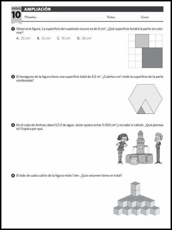 Esercizi di matematica per bambini di 11 anni 100