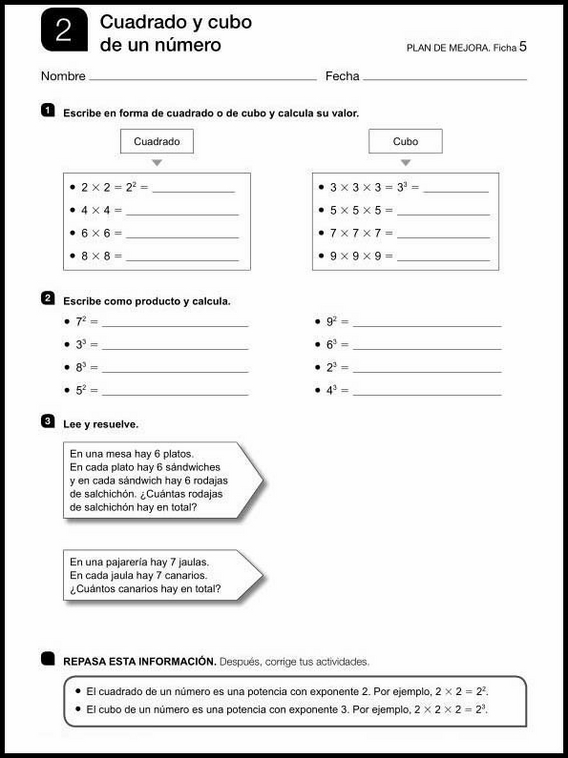 Esercizi di matematica per bambini di 11 anni 27