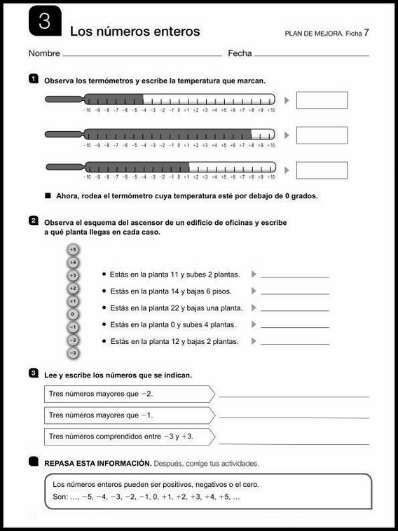 Atividades de matemática para crianças de 11 anos 29