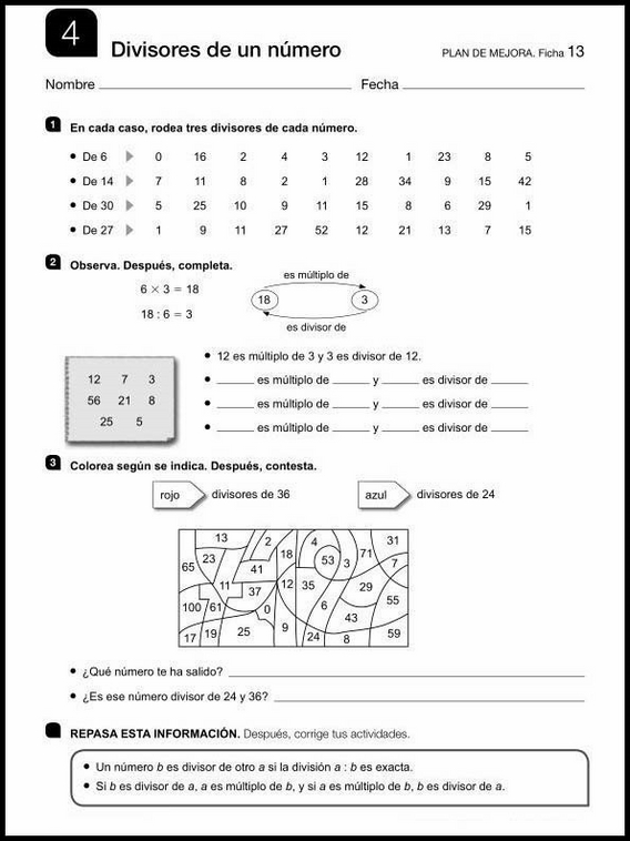 Exercices de mathématiques pour enfants de 11 ans 35
