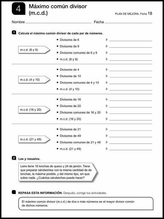 Matematikkoppgaver for 11-åringer 40