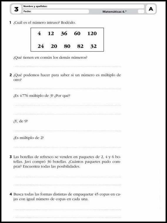 Matematikopgaver til 11-årige 5