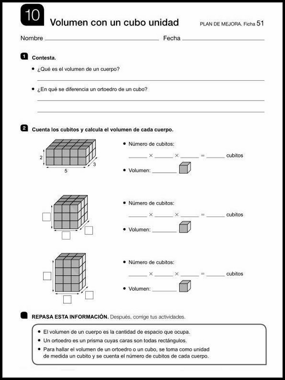 Atividades de matemática para crianças de 11 anos 73