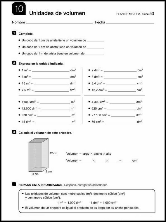 Atividades de matemática para crianças de 11 anos 75