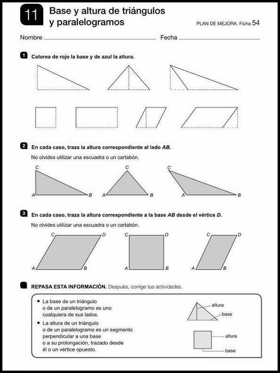 Atividades de matemática para crianças de 11 anos 76