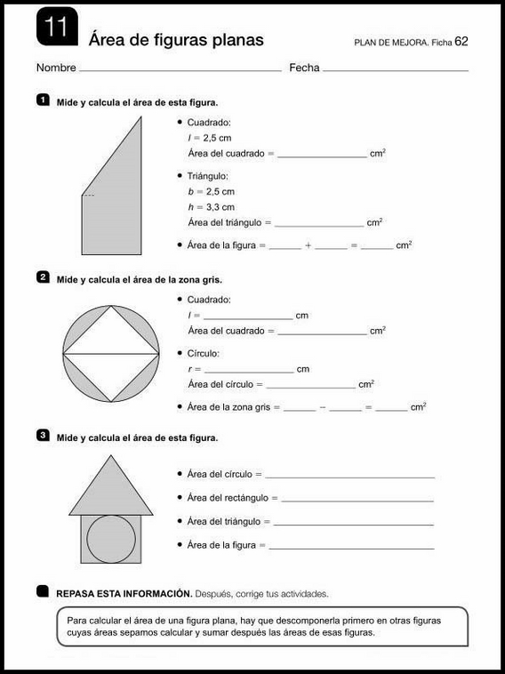 Exercices de mathématiques pour enfants de 11 ans 84