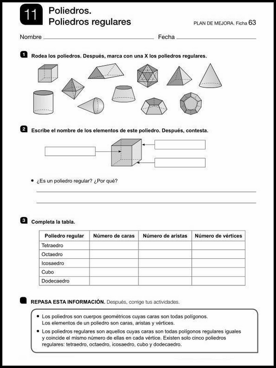 Maths Worksheets for 11-Year-Olds 85