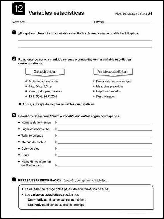 Atividades de matemática para crianças de 11 anos 86