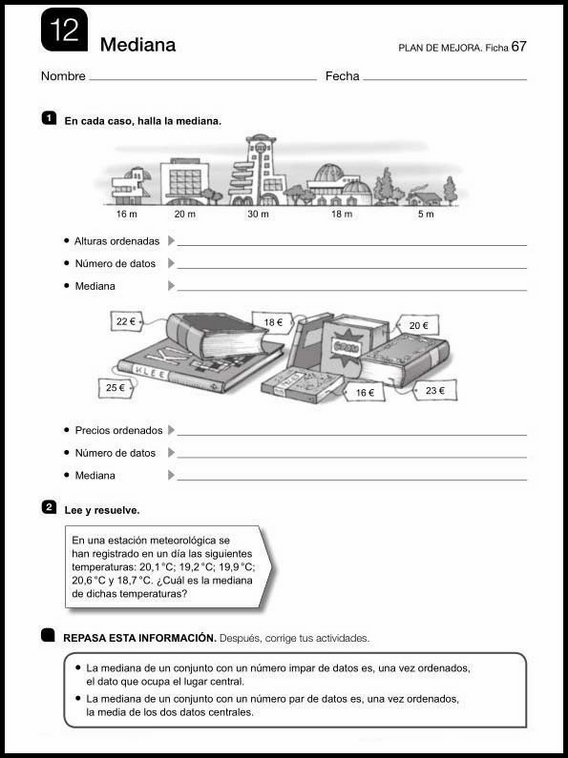 Atividades de matemática para crianças de 11 anos 89