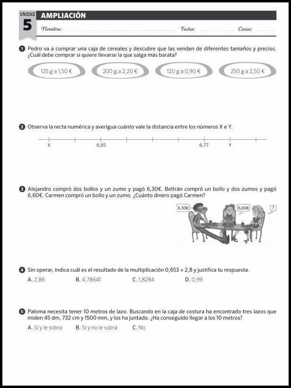 Mathe-Arbeitsblätter für 11-Jährige 95