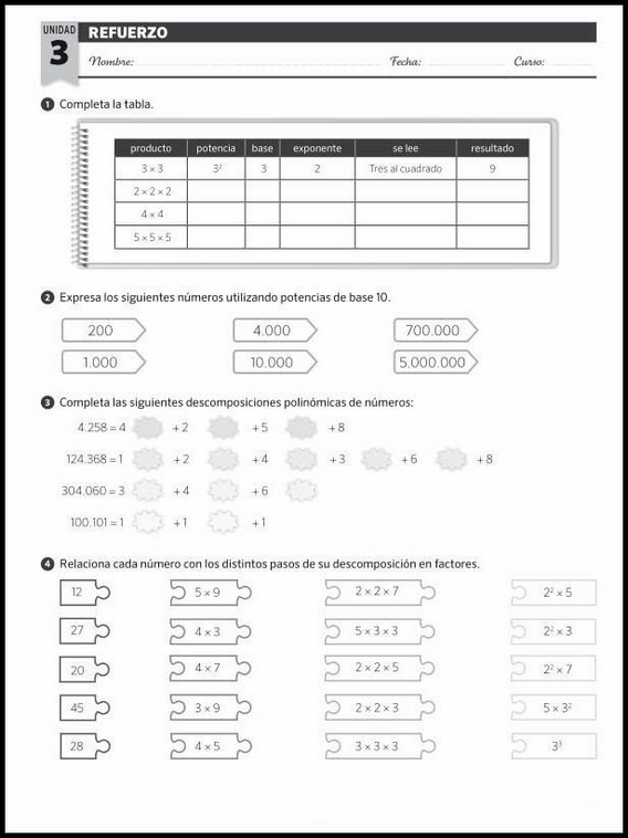 Matematikøvelser til 11-årige 101