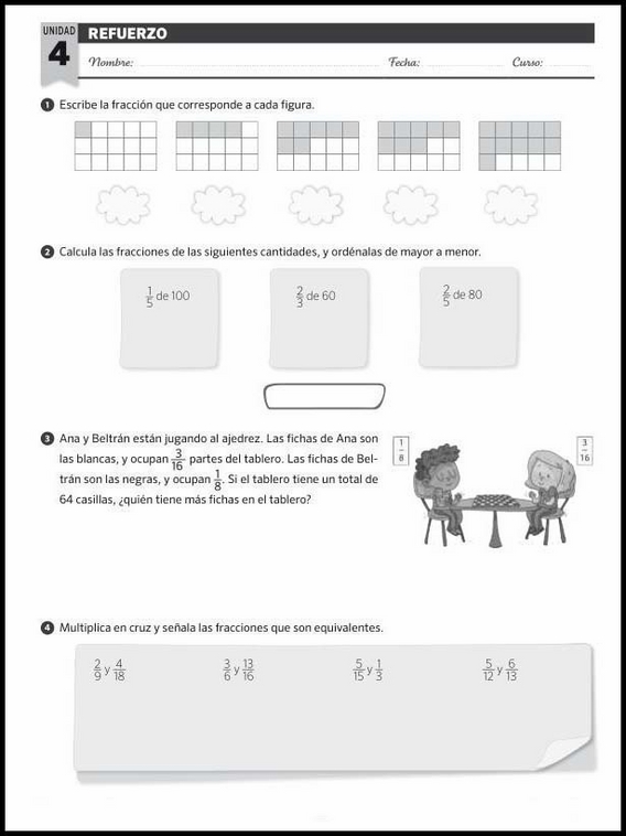 Entraînements de mathématiques pour enfants de 11 ans 103