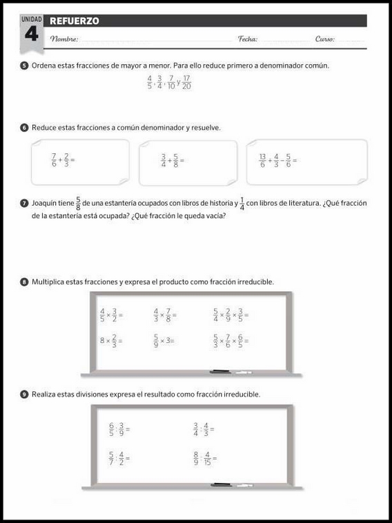 Entraînements de mathématiques pour enfants de 11 ans 104