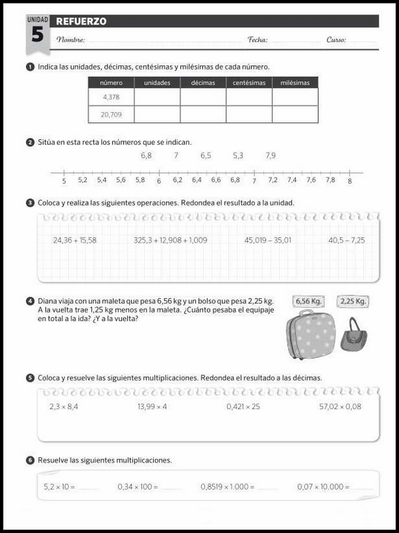 Mathe-Übungsblätter für 11-Jährige 105