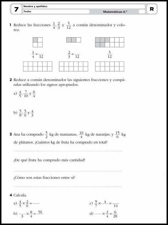 Matematikøvelser til 11-årige 11