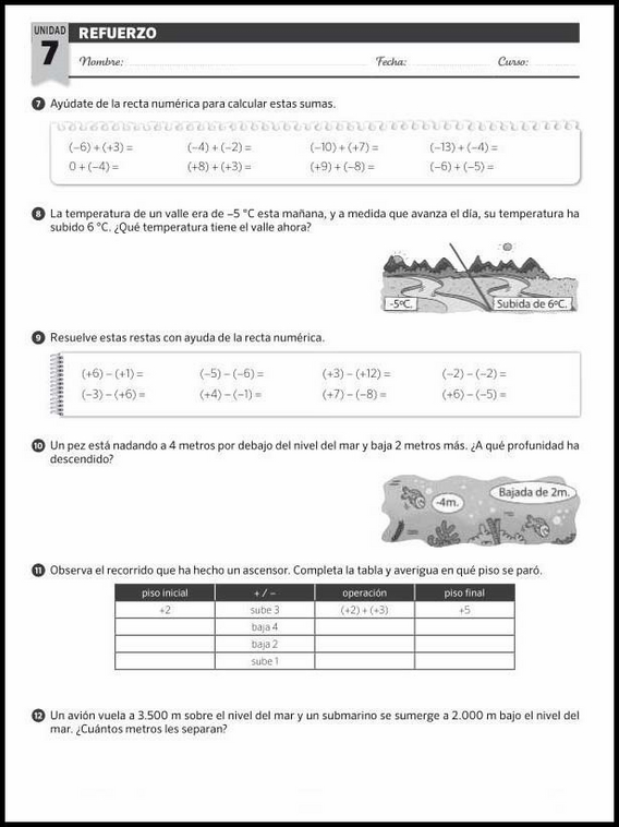 Exercícios de matemática para crianças de 11 anos 110