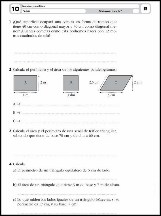 Maths Practice Worksheets for 11-Year-Olds 17