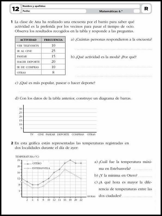 11 años 6º Educacion Primaria Refuerzo 21