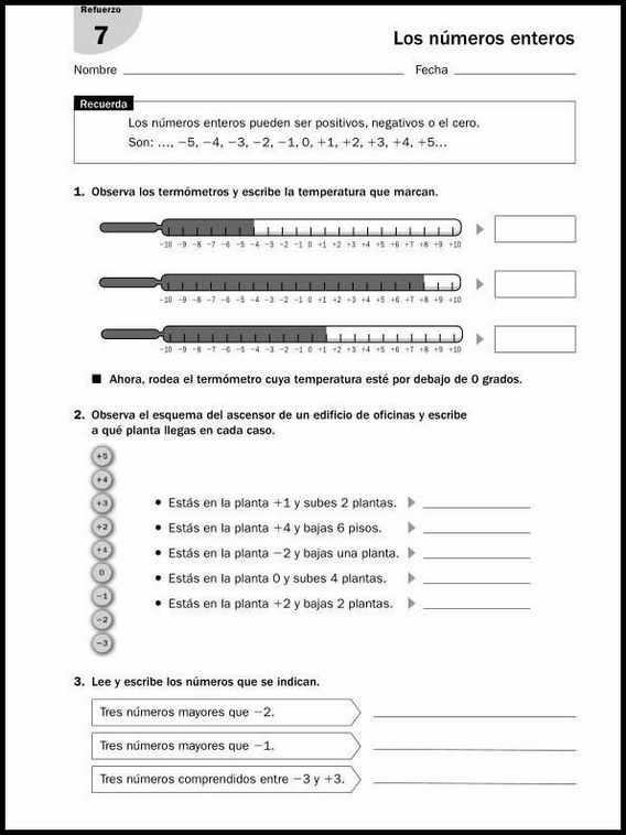 Entraînements de mathématiques pour enfants de 11 ans 29