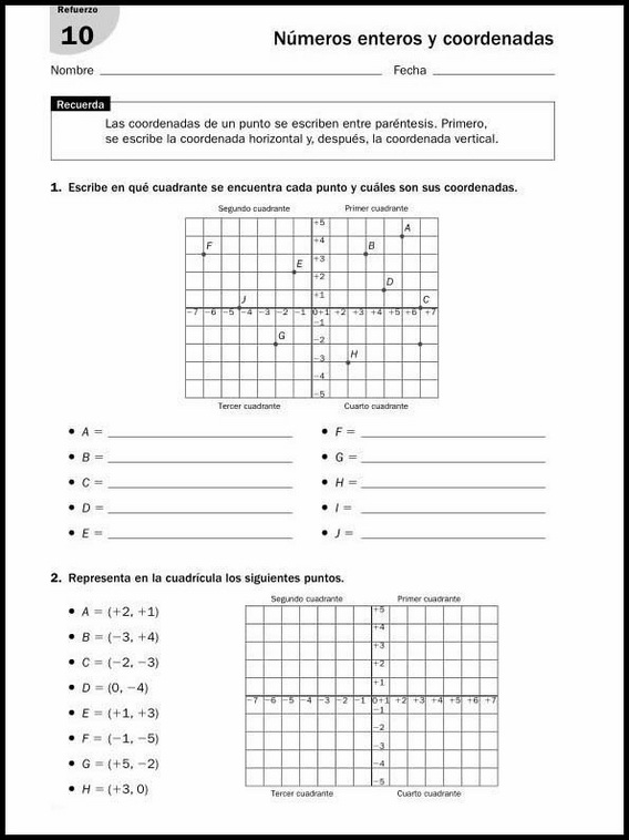 11 años 6º Educacion Primaria Refuerzo 32