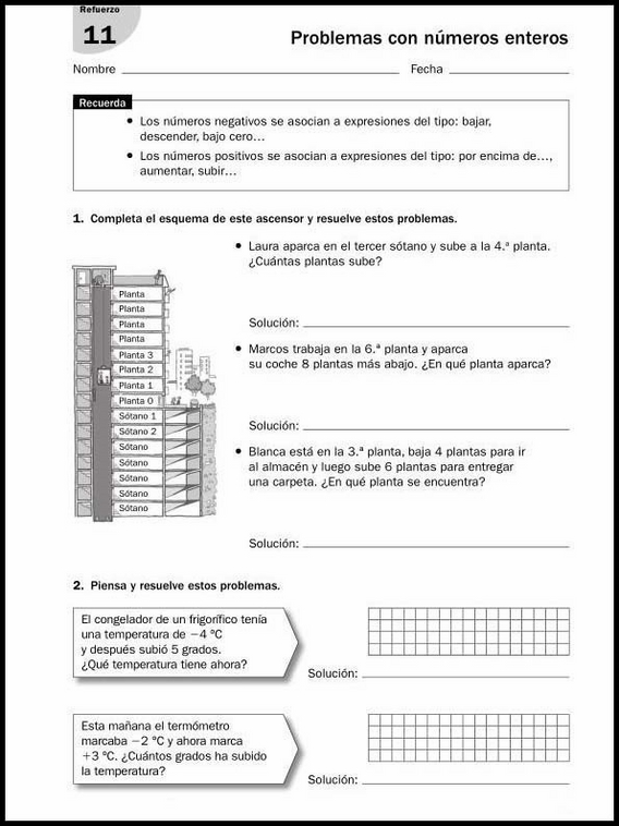 Exercícios de matemática para crianças de 11 anos 33