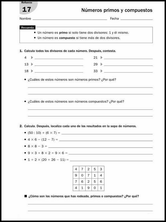 Matematikøvelser til 11-årige 39