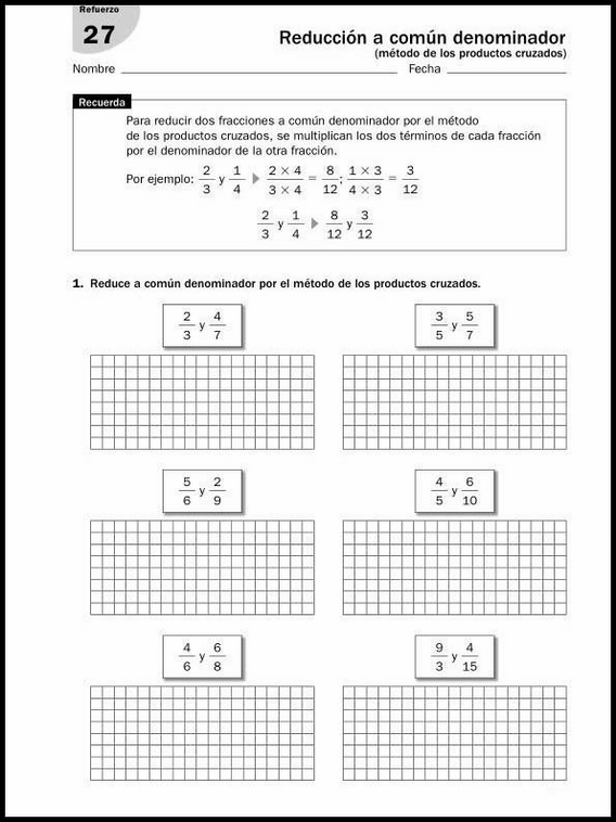 11 años 6º Educacion Primaria Refuerzo 49