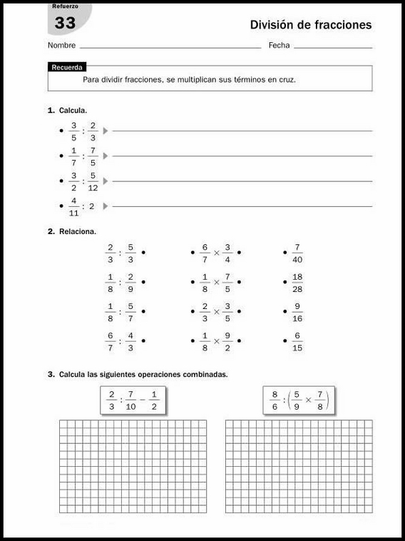 Entraînements de mathématiques pour enfants de 11 ans 55