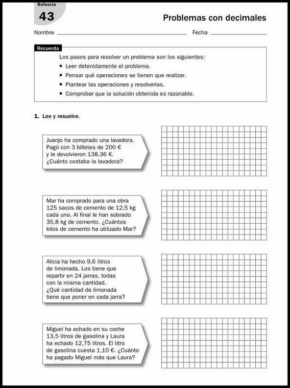 Maths Practice Worksheets for 11-Year-Olds 65