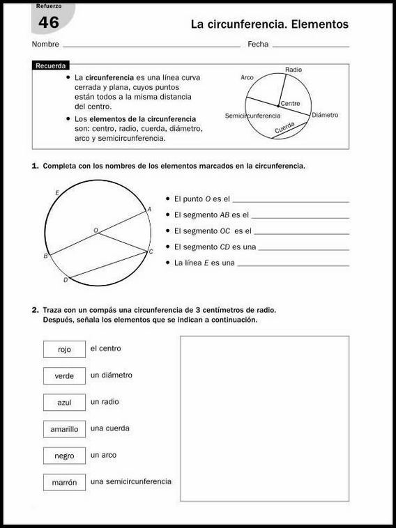 Esercizi di rinforzo per bambini di 11 anni 68