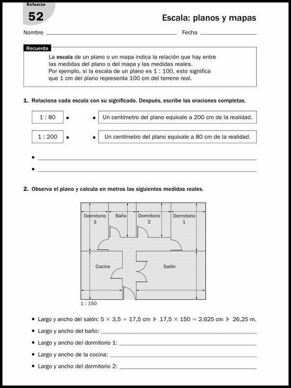 Entraînements de mathématiques pour enfants de 11 ans 74