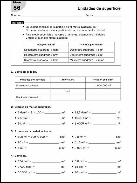 Exercícios de matemática para crianças de 11 anos 78