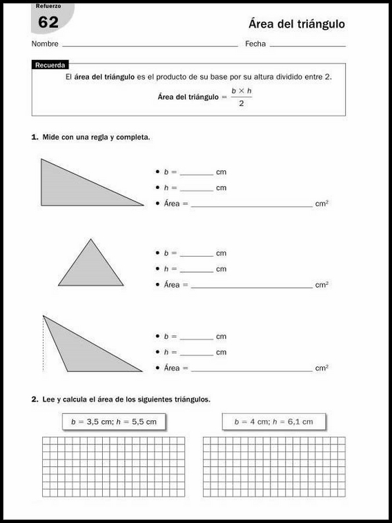 Entraînements de mathématiques pour enfants de 11 ans 84