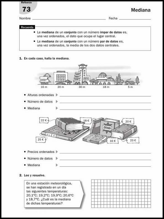 Exercícios de matemática para crianças de 11 anos 95