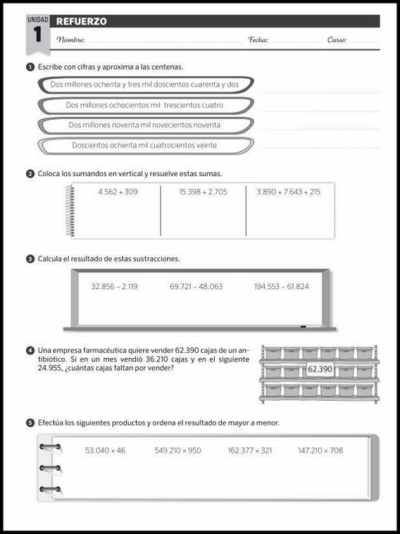 Entraînements de mathématiques pour enfants de 11 ans 97