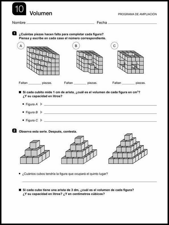 Maths Review Worksheets for 11-Year-Olds 10