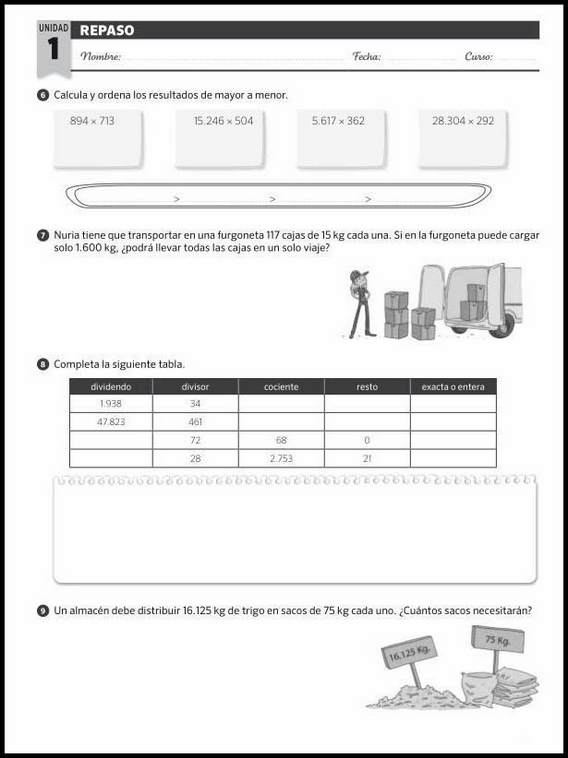 Maths Review Worksheets for 11-Year-Olds 14