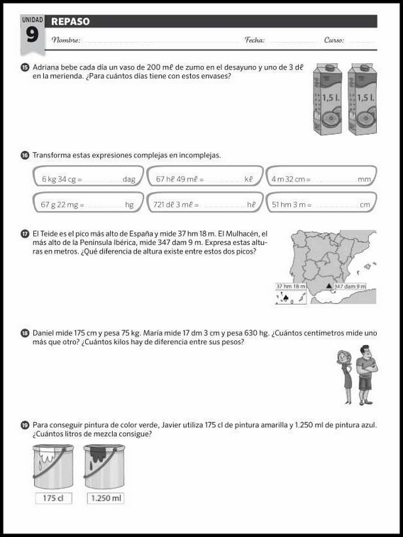 Révisions de mathématiques pour enfants de 11 ans 39