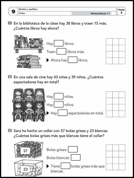 Esercizi di matematica per bambini di 6 anni 10