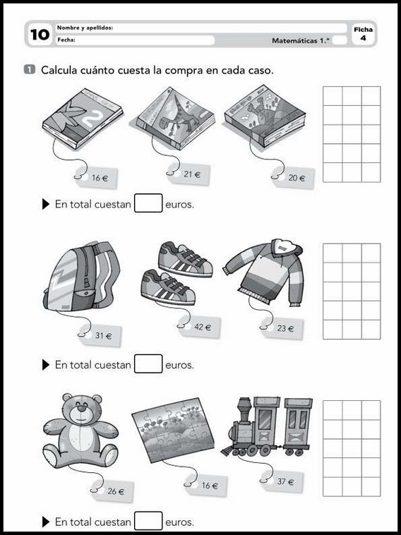 Exercices de mathématiques pour enfants de 6 ans 11