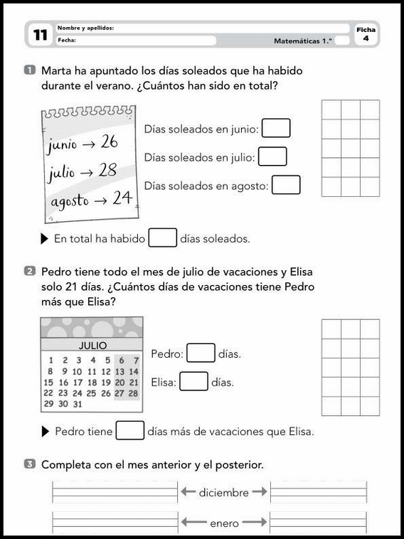 Atividades de matemática para crianças de 6 anos 12