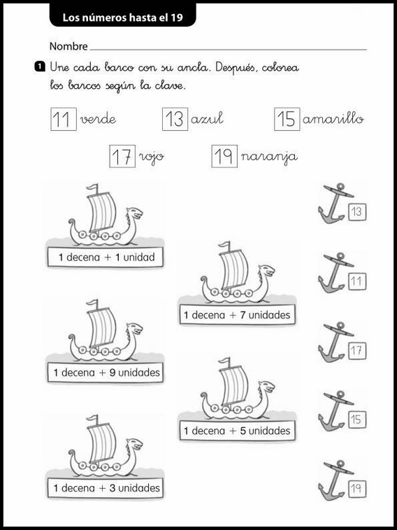 Matematikkoppgaver for 6-åringer 17