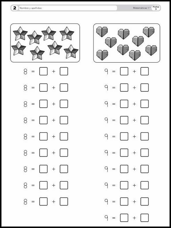 Atividades de matemática para crianças de 6 anos 3