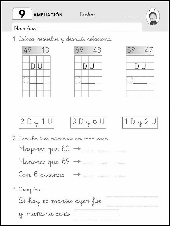 Esercizi di matematica per bambini di 6 anni 37