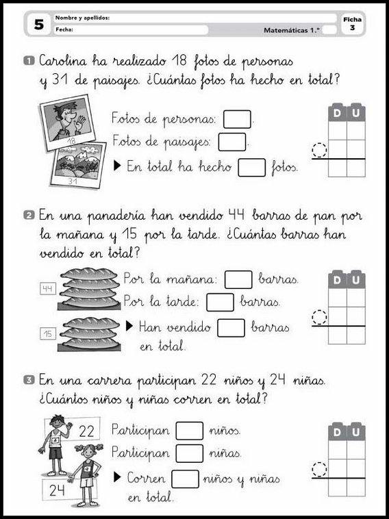 Mathe-Arbeitsblätter für 6-Jährige 6